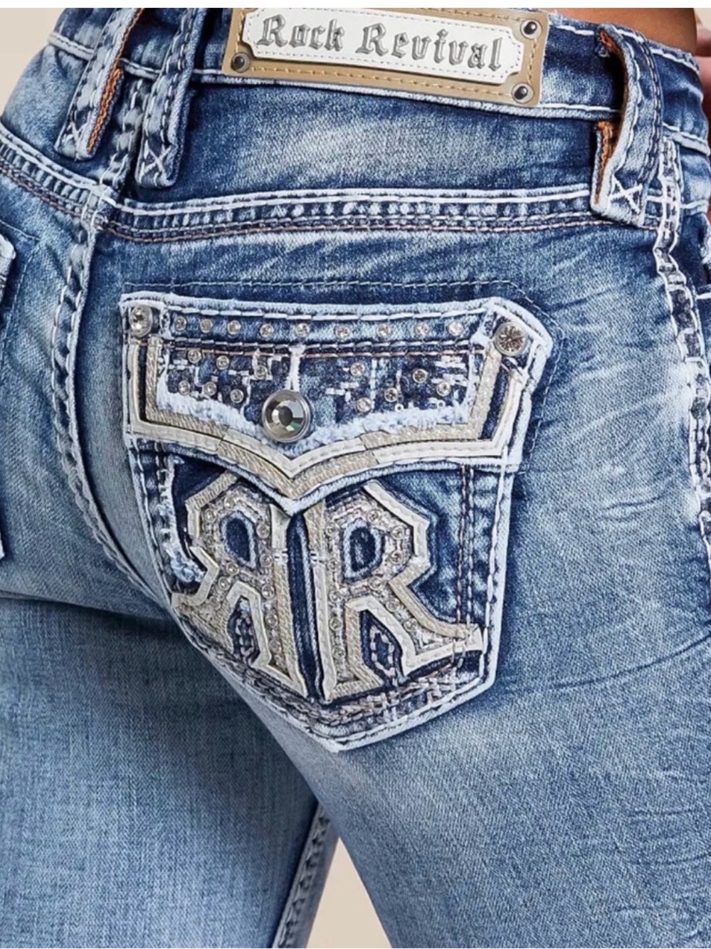 EXCLUSIVE Savannah Mid-Rise
Ankle Skinny Stretch Jean Size 28
NWOT
ROCK REVIVAL